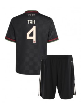 Otroški Nogometna dresi replika Bayern Munich Jonathan Tah #4 Tretji 2025-26 Kratek rokav (+ hlače)